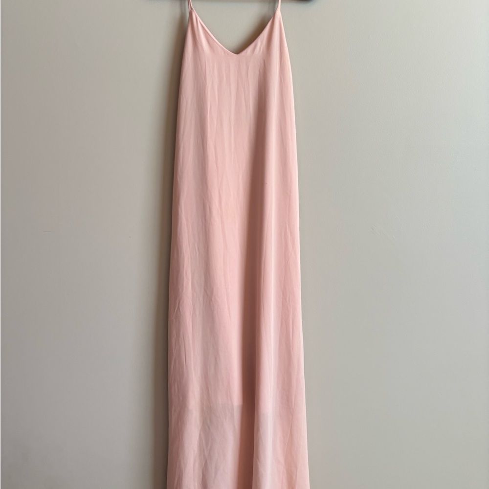 Elegant Pink Slip Dress (XS-S)